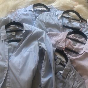H&M Button Down Shirt Bundle (size 4+6)